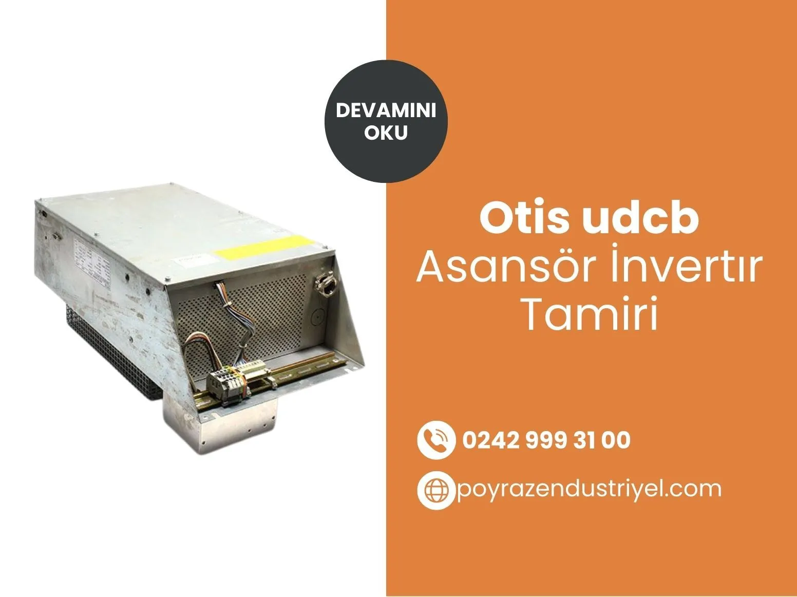 Otis Udcb Asansör İnvertır Tamiri